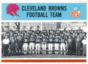 1965 Cleveland Browns Team card