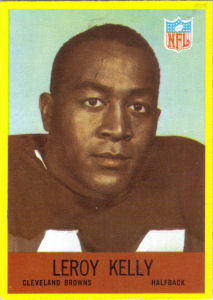 1967 Leroy Kelly rookie football card
