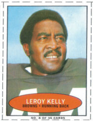 1971 Leroy Kelly Bazooka card