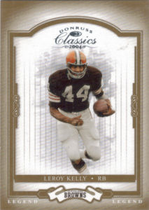2004 Leroy Kelly Donruss Classics Legend #127 football card - serial no. 0361/2000