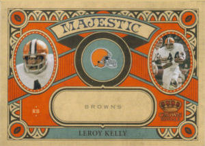 2010 Leroy Kelly Panini Crown Royale Majestic #23 football card