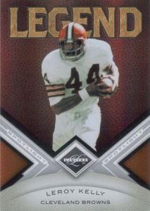 2010 Leroy Kelly Panini Legend Limited Silver Spotlight #138 football card - Serial no. 02/50