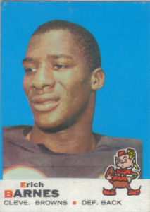 Erich Barnes 1969 Topps #4 football card