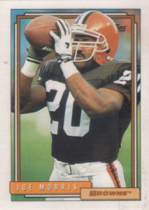 Joe Morris 1992 Topps #658 football card