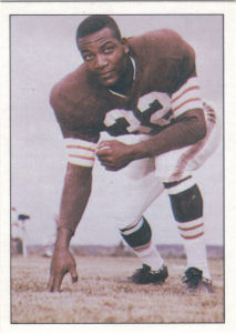 Jim Brown 1981 TCMA card