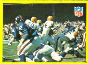 1967 Leroy Kelly Browns Play card