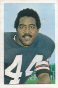 1972 Leroy Kelly NFLPA Wonderful World Stamp - #83