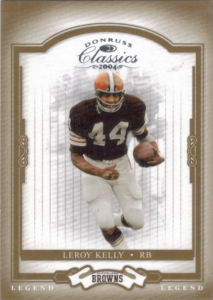 2004 Leroy Kelly Donruss Classics Legend #127 football card - serial no. 0361/2000 2004 Leroy Kelly Donruss Classics Legend #127 football card - serial no. 0361/2000