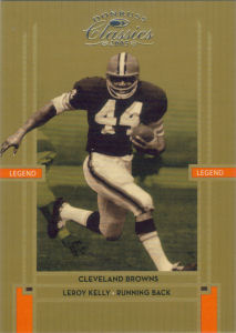 2005 Leroy Kelly Donruss Classics #110 football card - Serial no. 0144/1000 2005 Leroy Kelly Donruss Classics #110 football card - Serial no. 0144/1000