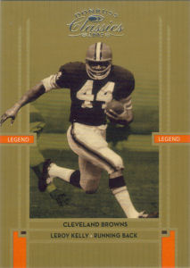 2005 Leroy Kelly Donruss Classics #110 football card - Serial no. 0144/1000