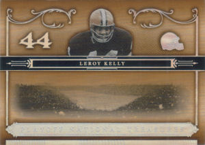 2006 Leroy Kelly Playoff National Treasures #24 football card - Serial no. 015/125 2006 Leroy Kelly Playoff National Treasures #24 football card - Serial no. 015/125