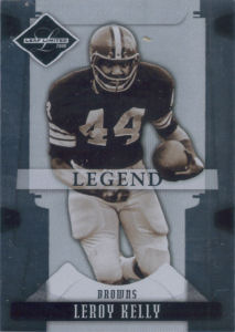 2008 Leroy Kelly Donruss Leaf Limited #158 football card - Serial no. 034/499 2008 Leroy Kelly Donruss Leaf Limited #158 football card - Serial no. 034/499