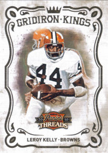 2010 Leroy Kelly Panini Threads Gridiron Kings #47 football card